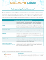 Clinical Practice Guidline - Patient Handout
